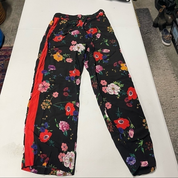 Zara Floral Track Pants  S - Picture 2 of 5